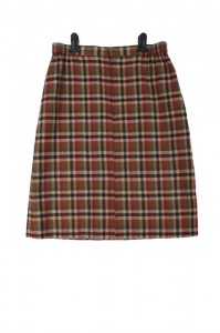 90&#039;s HABILLER - casemere wool skirt (28-30)