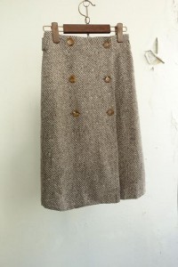 SPICK AND SPAN - tweed wool skirt (24)