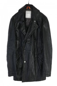 SLOW WEAR leather coat