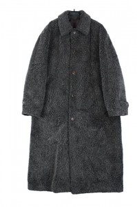 90&#039;s GIAN FRANCO FERRE - mohair &amp; wool bulky over coat