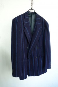GIANNI VERSACE made in italy - wool &amp; mohair tweed jacket