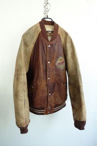 HARLEY DAVIDSON - leather vasity jacket