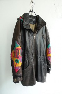 90&#039;s MARC BUCHANAN by PELLE PELLE - genuin leather loose coat