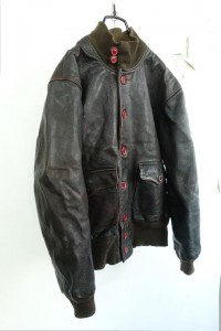 AVIREX  A-1 made in u.s.a - cow leather flight jacket