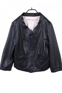 KAMISHIMA CHINAMI YELLOW leather jacket