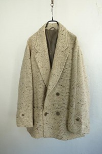 90&#039;s LANVIN - tweed over jacket