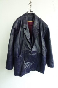 80&#039;s CHRISTIAN DIOR - leather coat