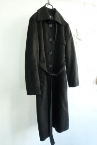 KARL LAGERFELD - fake suede coat