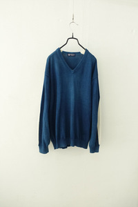 RAMPUYA - indigo cotton knit