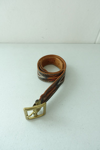navajo leather belt
