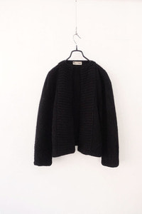 FIVE O&#039;CLOCK MILANO made in italy - kid mohair blended knit jacket