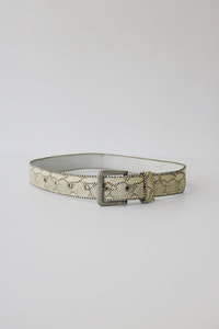 vintage eco leather belt