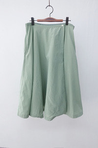 MARGARET HOWELL - silk &amp; cotton skirt (28)