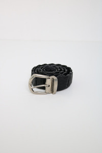 real ostrich leather belt
