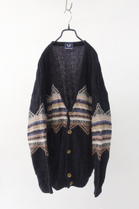 80&#039;s GIAN MARCO VENTORI - silk &amp; wool cardigan