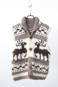 canada cowichan knit vest