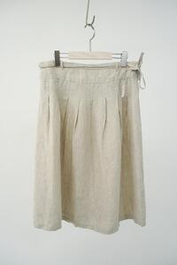 UNITED ARROWS - pure linen skirt (28-30)