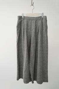 STUDIO CLIP - linen &amp; cotton wide pant (30-34)