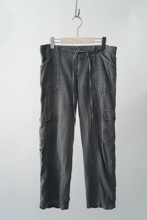 120% LINO made in italy - pure linen pant (27-30)
