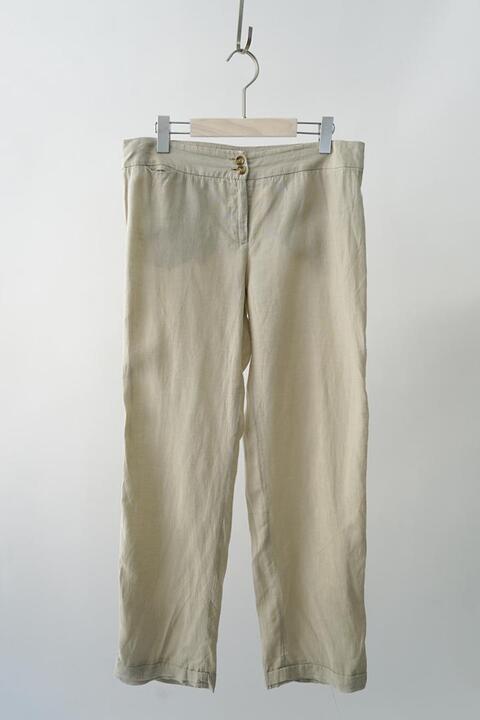 MAX MARA WEEKEND made in italy - pure linen pant (32)
