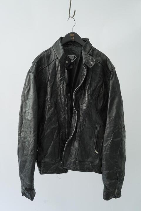 DIAMOND PLATE - buffalo leather jacket