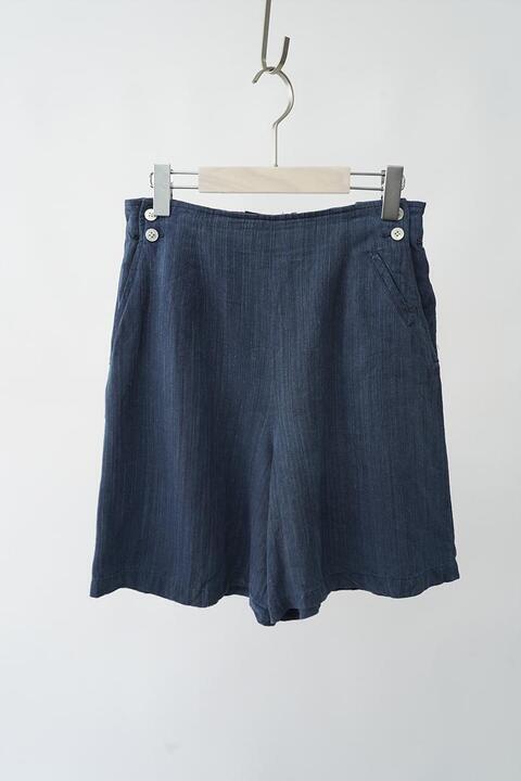 RALPH LAUREN - women&#039;s indigo wide shorts (28)