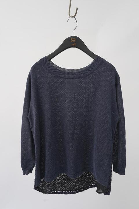 BEARDSLEY - linen blended knit top
