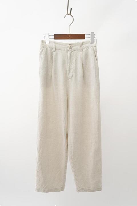 STUDIO CLIP - pure linen pants (25-28)