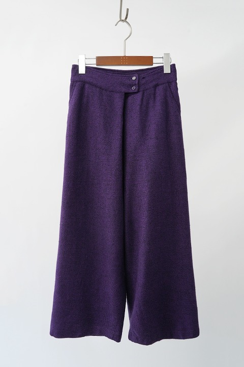 KENZO - silk blended tweed pants (25)