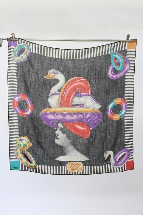 MOSCHINO - wool scarf