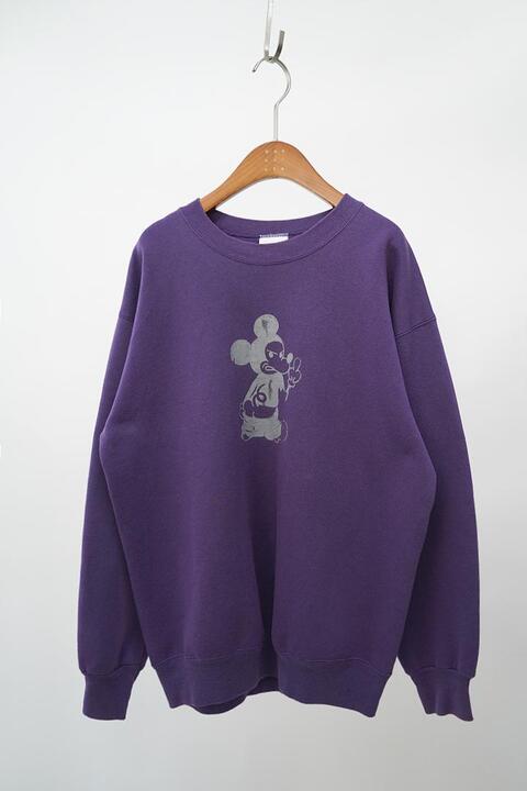 vintage bootleg mickey mouse sweat top