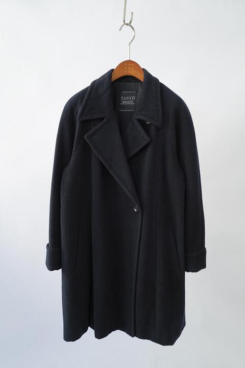 SANYO - pure melton wool coat