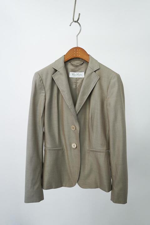MAX MARA made in italy - wool &amp; silk jacket