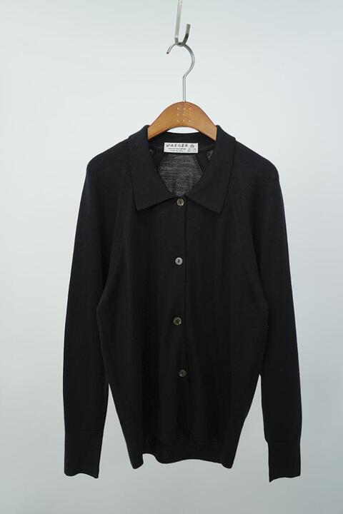 JAEGER made in england - pure wool cardigan