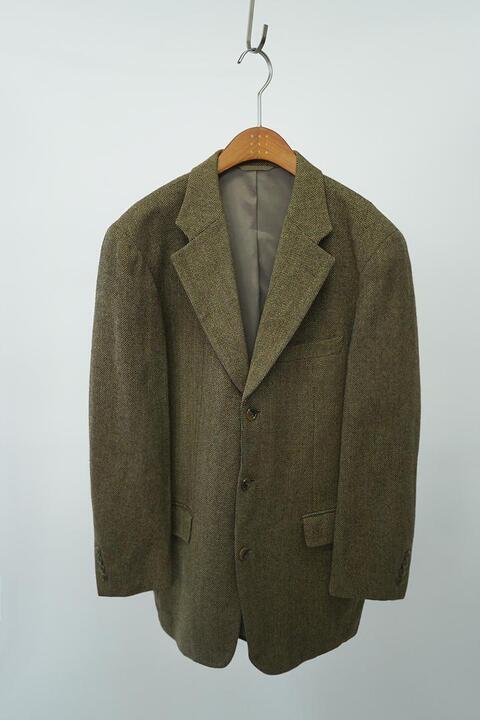 90&#039;s J.CREW - tweed wool jacket