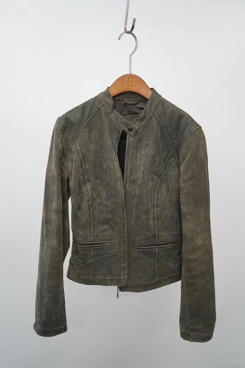 MAISON DE FAMILLE - women&#039;s leather jacket