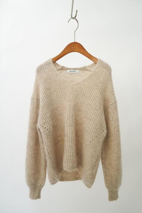 NANO UNIVERSE - mohair knit top