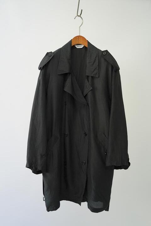 JASMI - pure silk trench coat