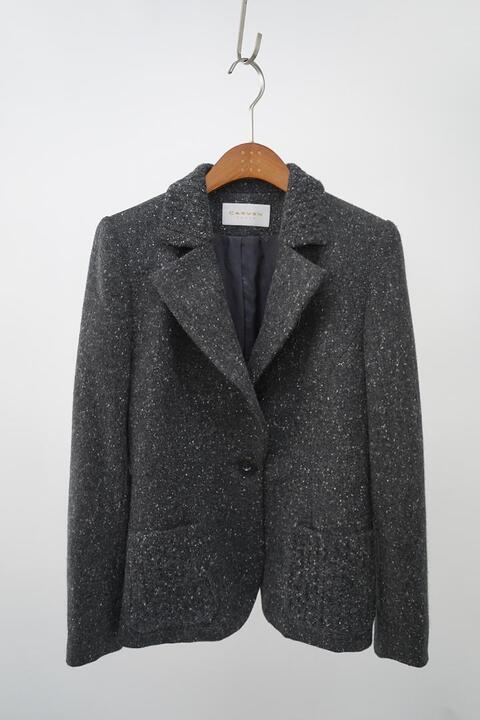 CARVEN PARIS - pure wool knit jacket