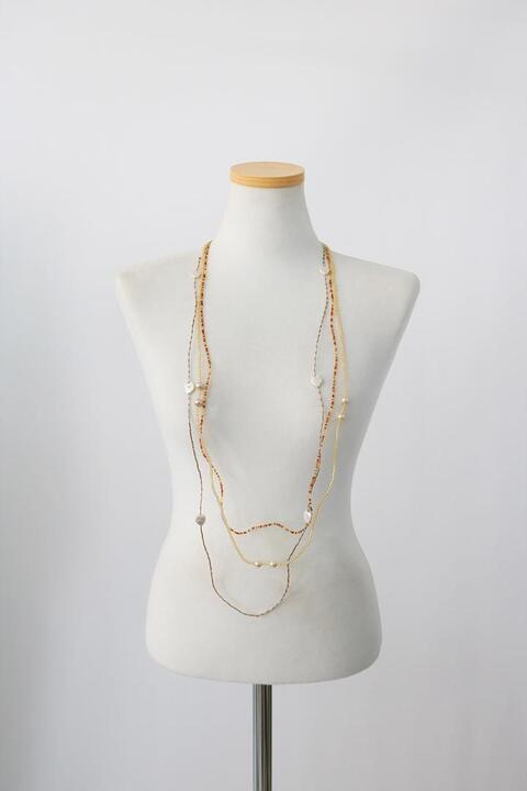 vintage beads necklace