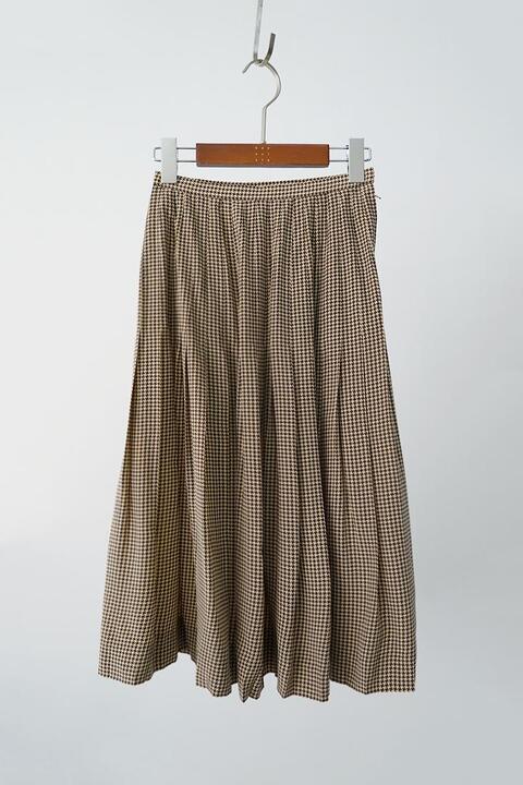 80&#039;s GIVENCHY - pure silk skirt (22)