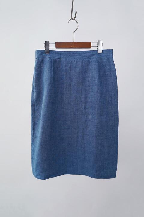 90&#039;s HERNO made in italy - pure linen skirt ()