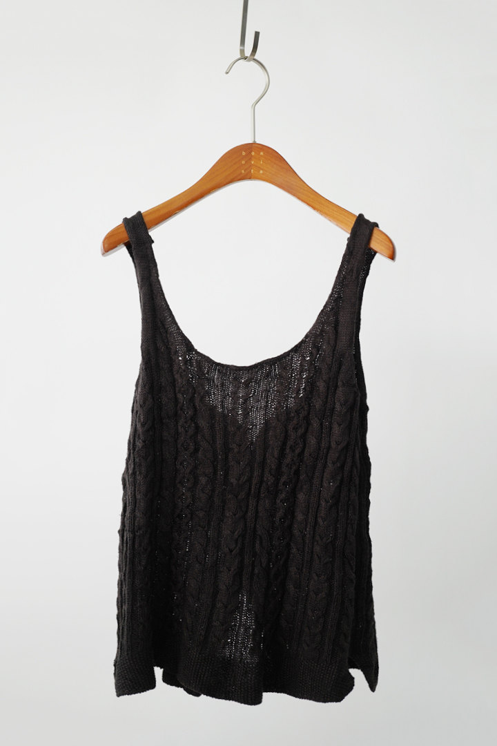 NIMES - wool &amp; linen knit top