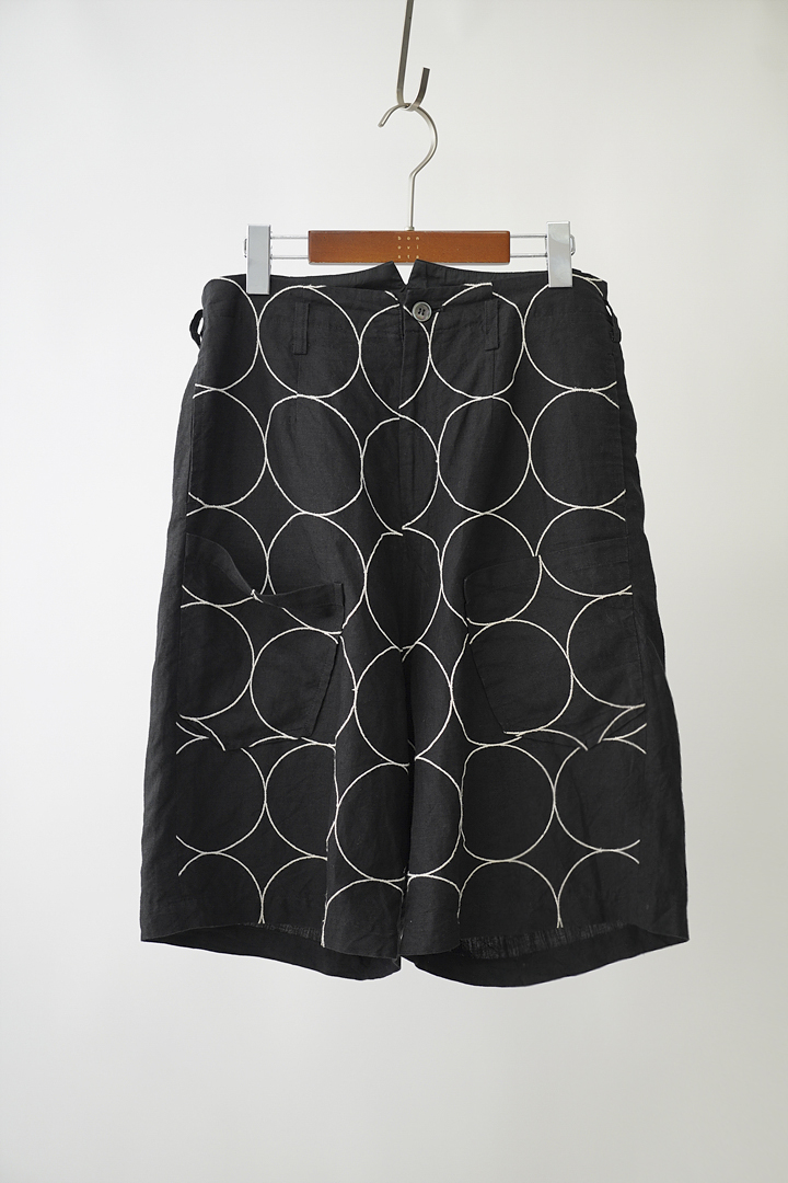 CRESCENT - pure linen shorts (30)