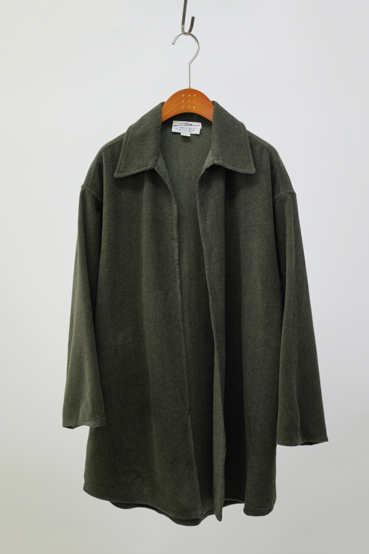 ZORAN made in italy - angora wool blended coat
