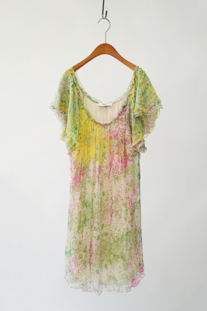 BLUGIRL by BLUMARINE made in italy - pure silk dress